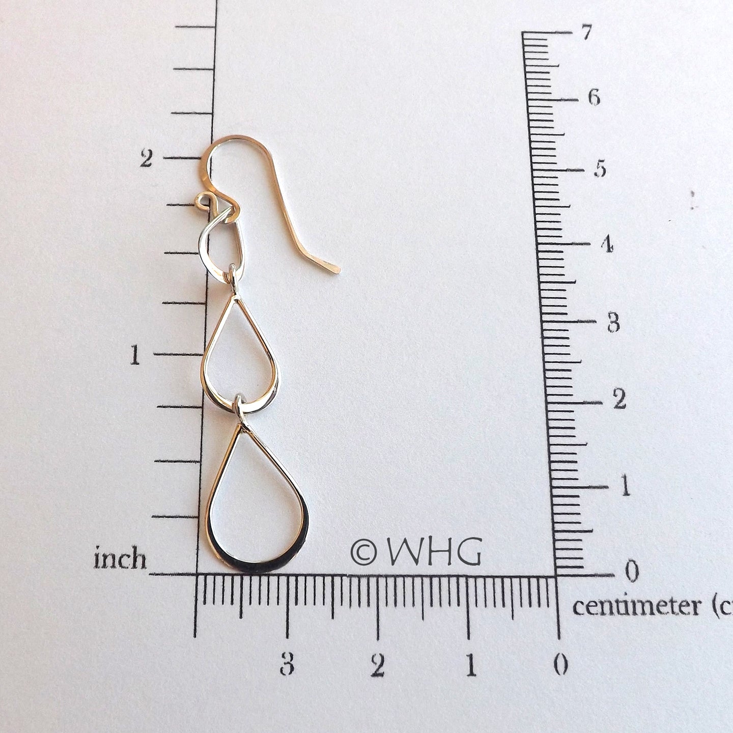 Sterling Silver Raindrops Earrings