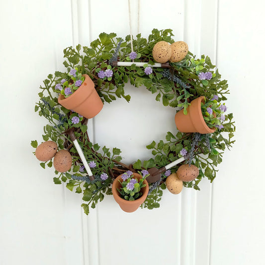 Garden Tools Wreath