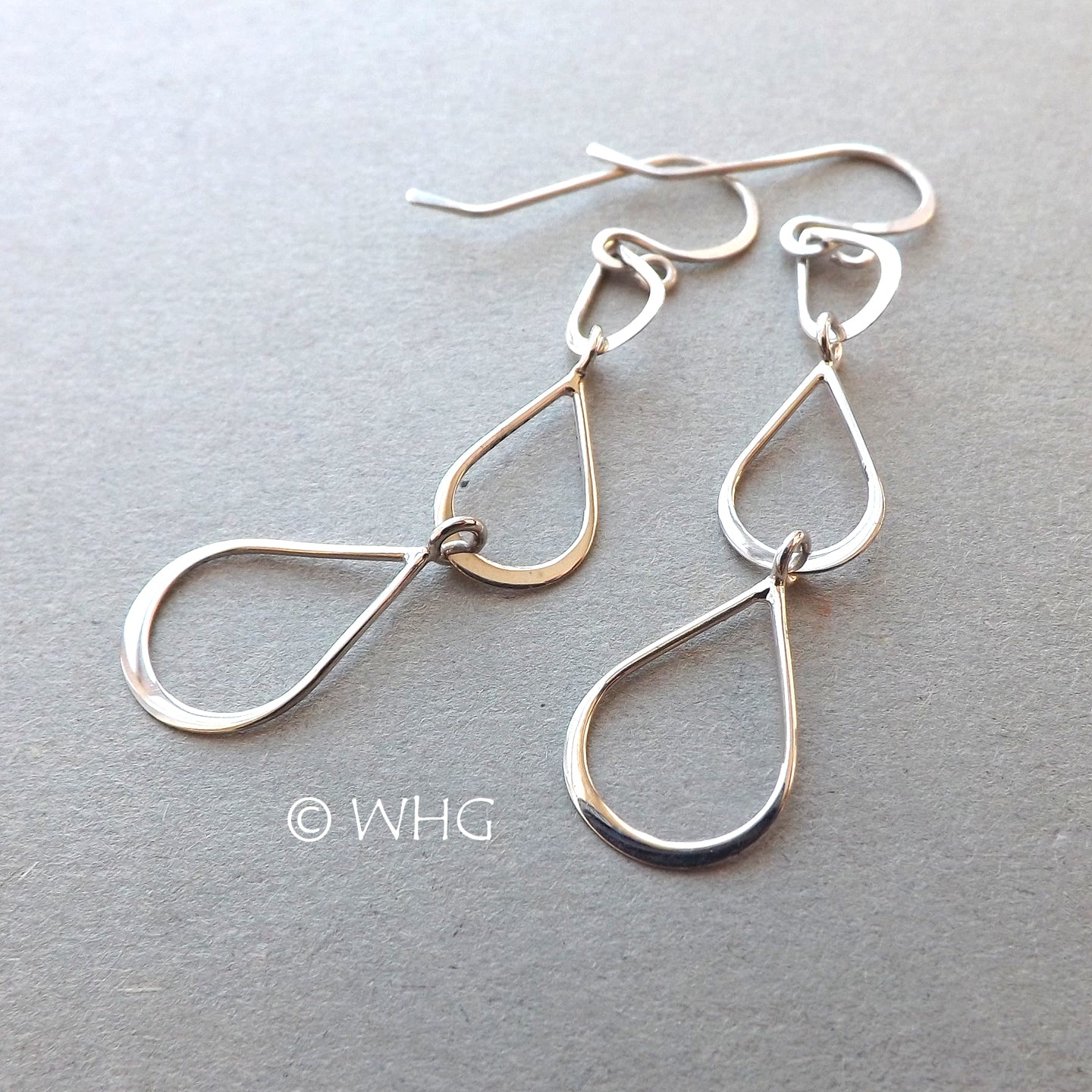 Sterling Silver Raindrops Earrings